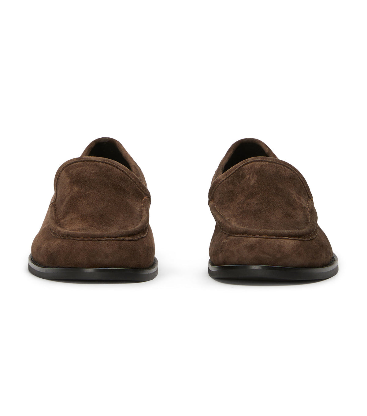 Zoe Espresso Suede Flats | Tony Bianco