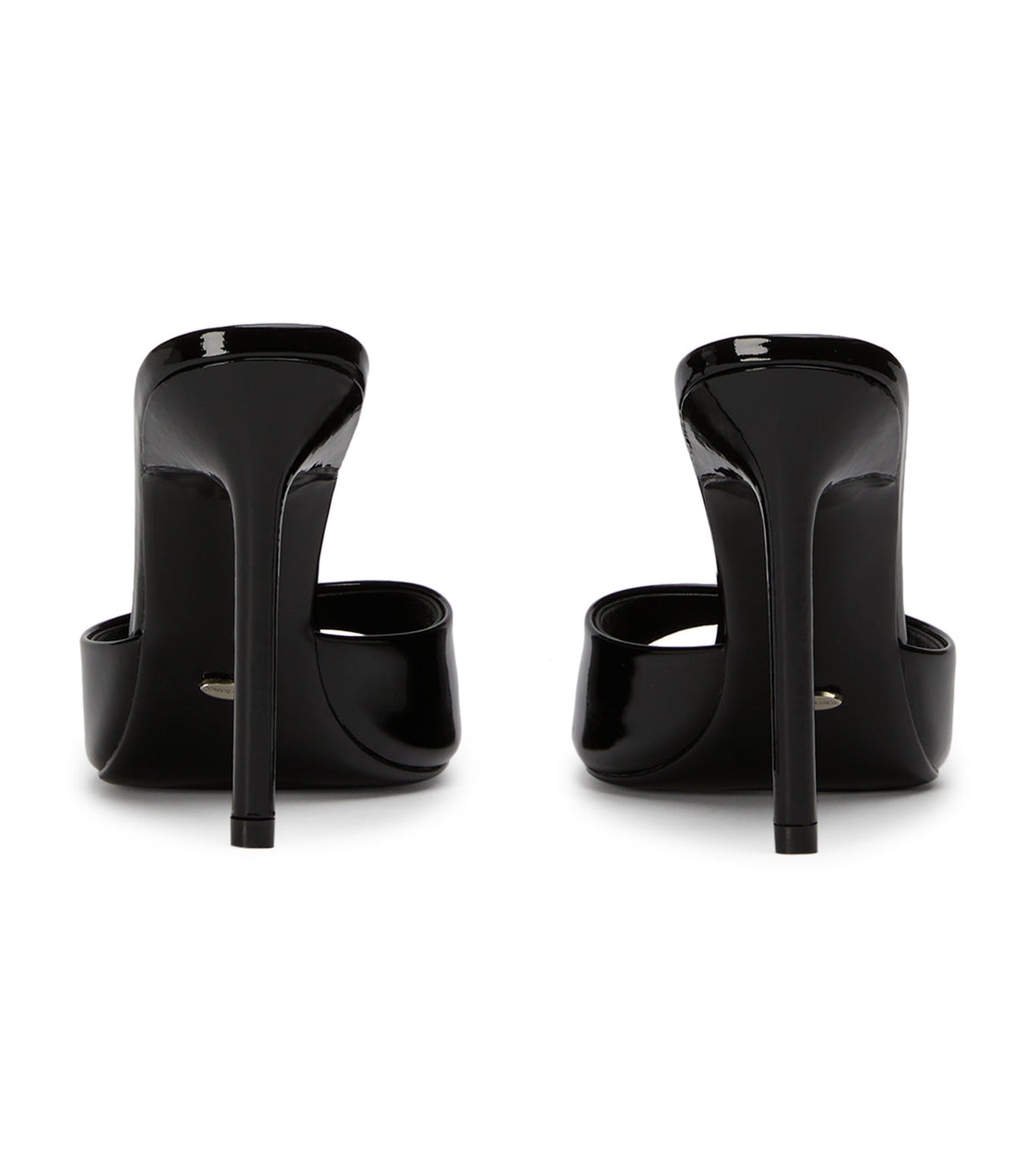 Malibu Black Patent Heels | Tony Bianco