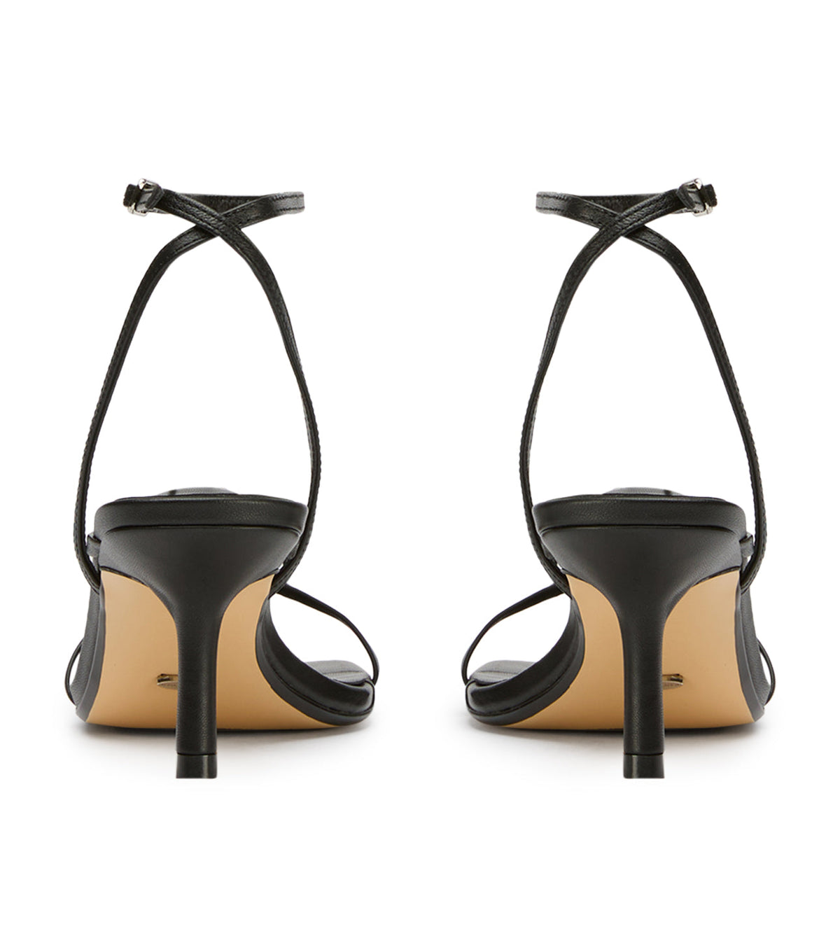 Avi Black Nappa Heels | Tony Bianco