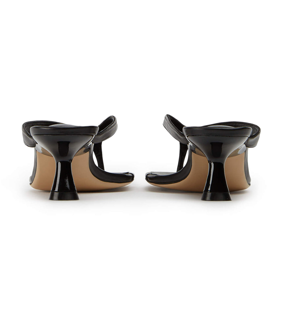 Krista Black Nappa Heels | Tony Bianco