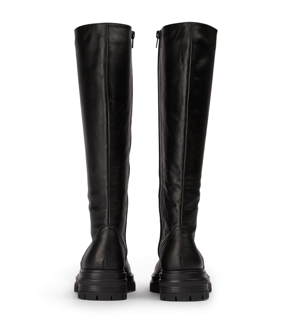 Wanda Black Venice Calf Boots | Tony Bianco