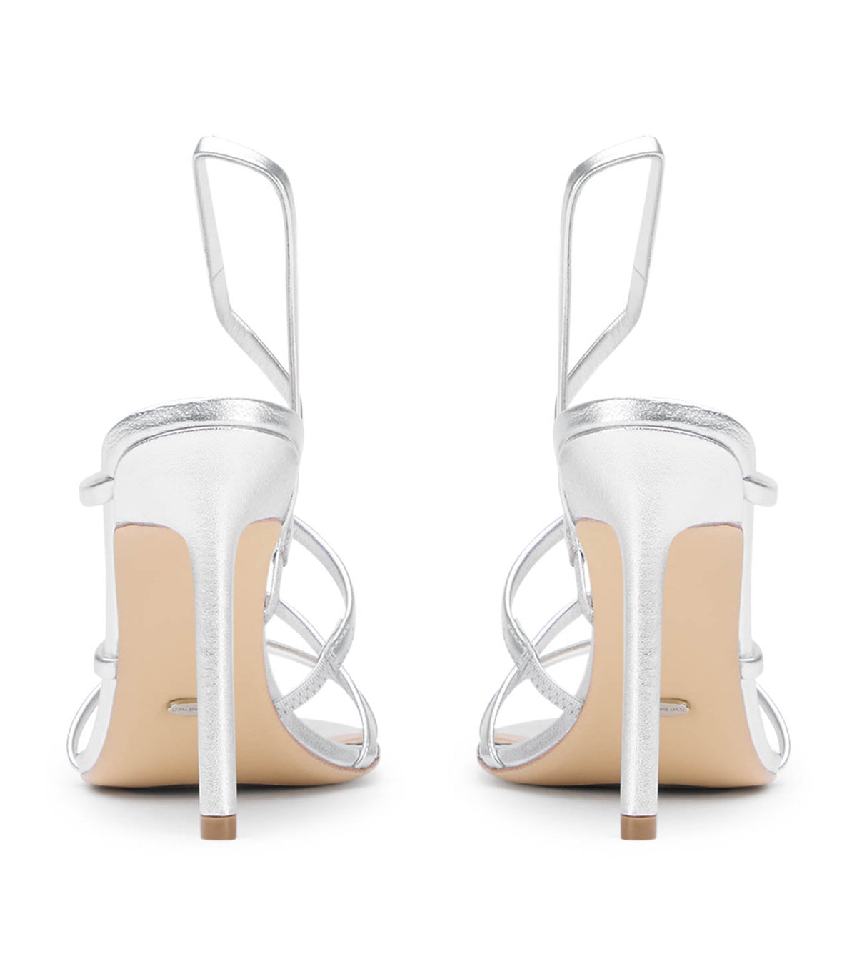 Milana Silver Nappa Metallic | Tony Bianco