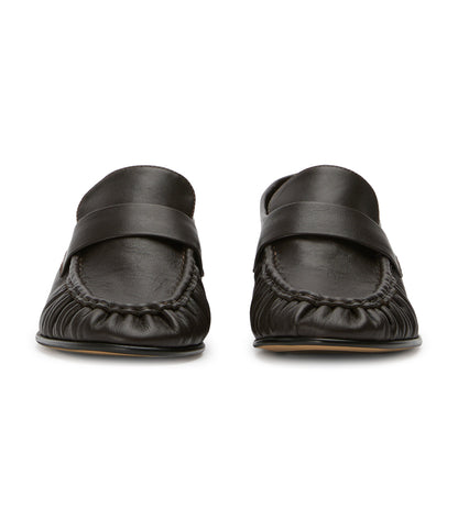 Gatsby Chocolate Venice Flats | Tony Bianco