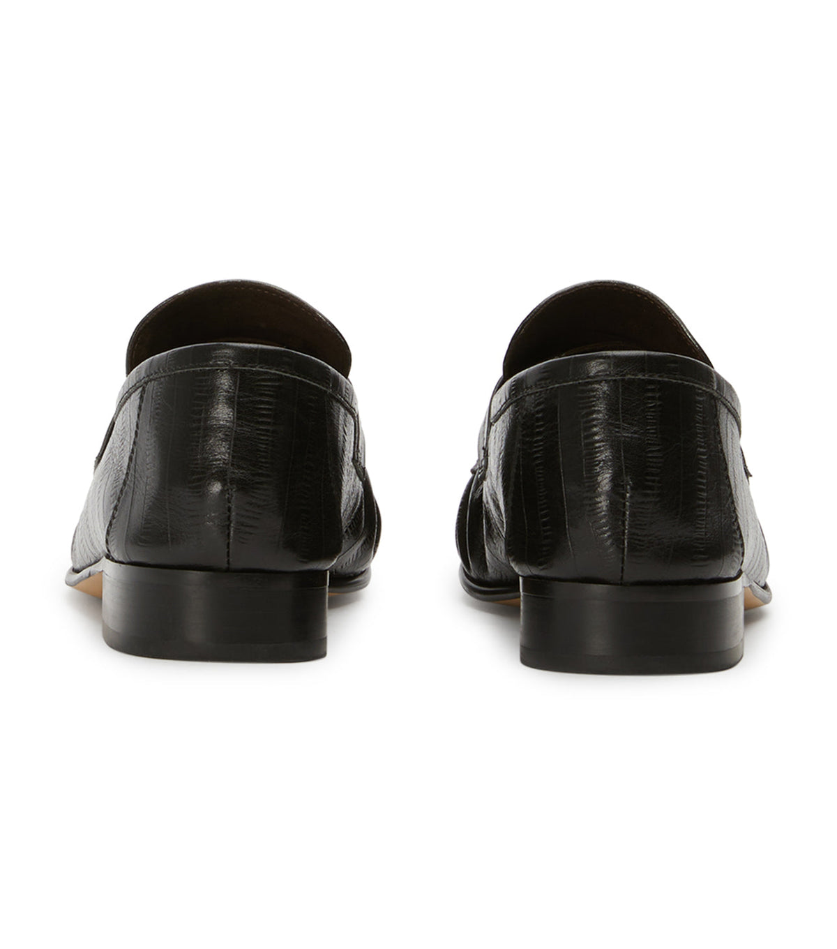Gatsby Black Anguille Flats | Tony Bianco