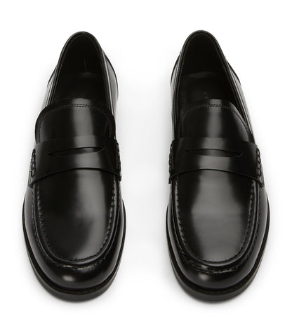 Zac Black Hi Shine Flats | Tony Bianco