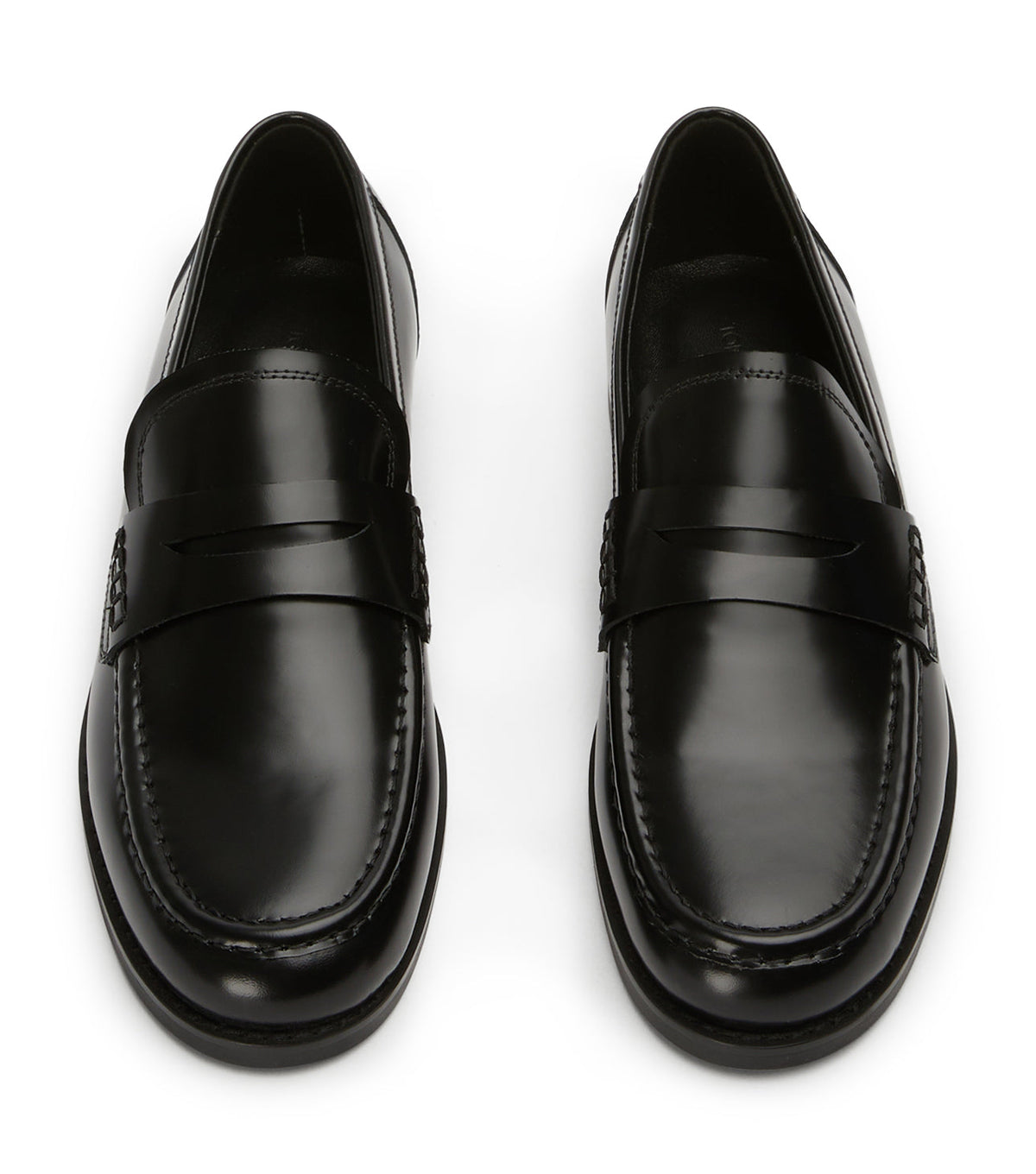 Zac Black Hi Shine Flats | Tony Bianco