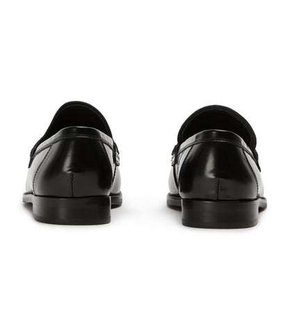 Zac Black Hi Shine Flats | Tony Bianco