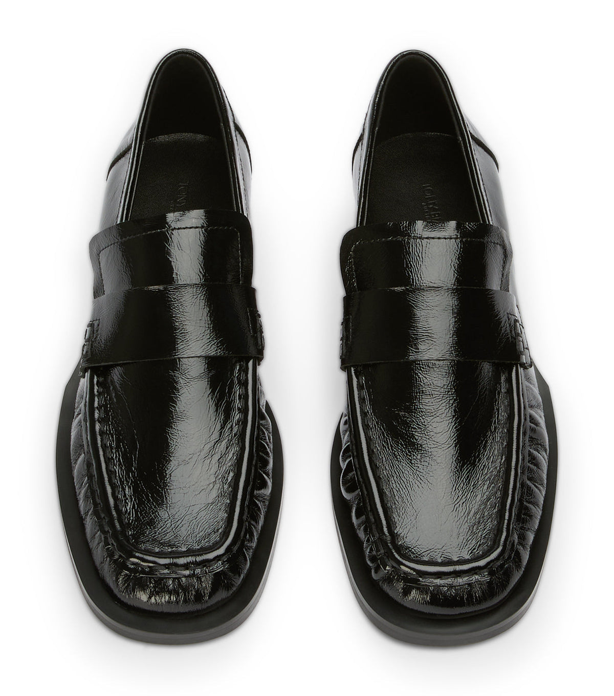 Grand Black Nappa Patent | Tony Bianco