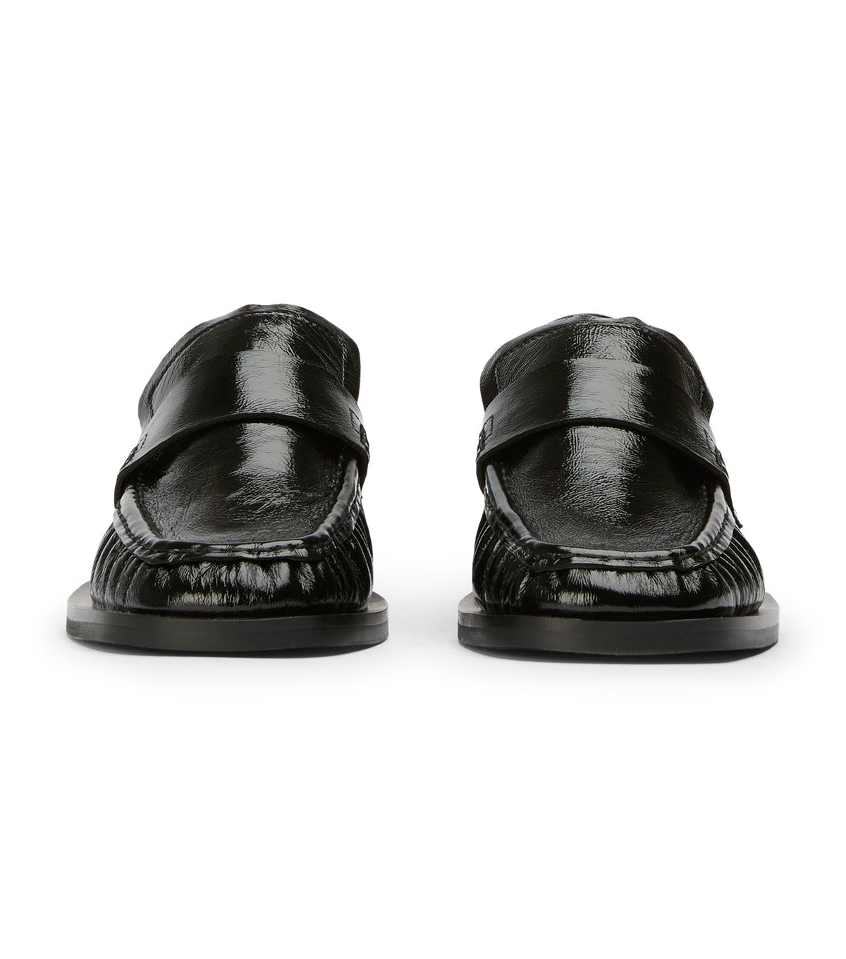 Grand Black Nappa Patent | Tony Bianco