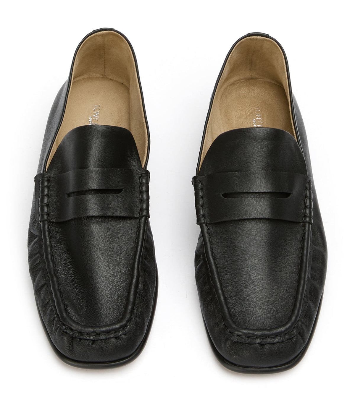 Gomez Black Nappa | Tony Bianco