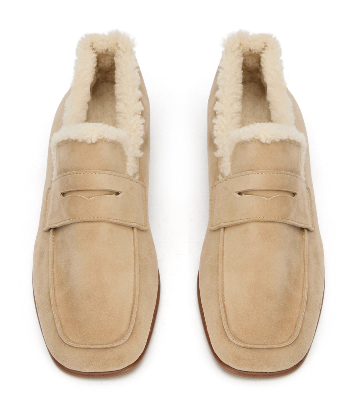 Gloria Stone Suede/Shearling | Tony Bianco