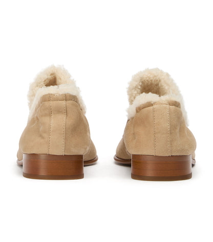 Gloria Stone Suede/Shearling | Tony Bianco