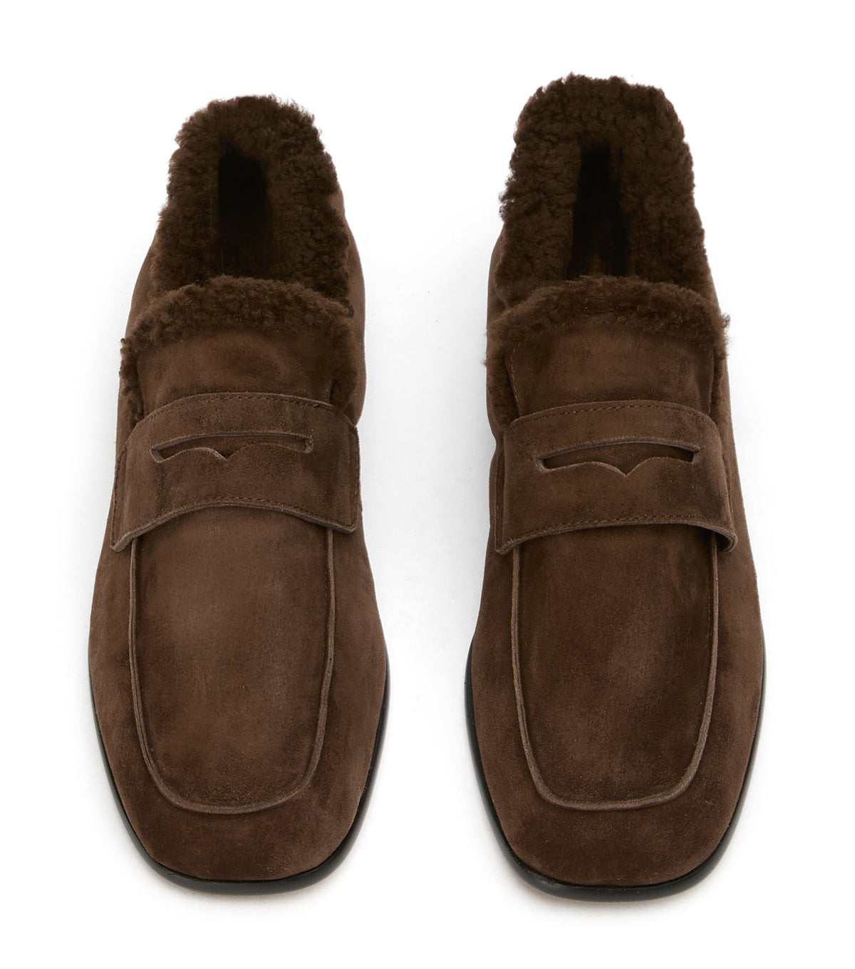 Gloria Espresso Suede/Shearling | Tony Bianco