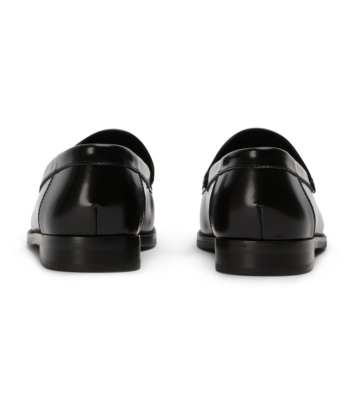 Zoe Black Hi Shine Flats | Tony Bianco