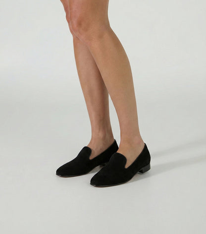 Gezza Black Suede | Tony Bianco