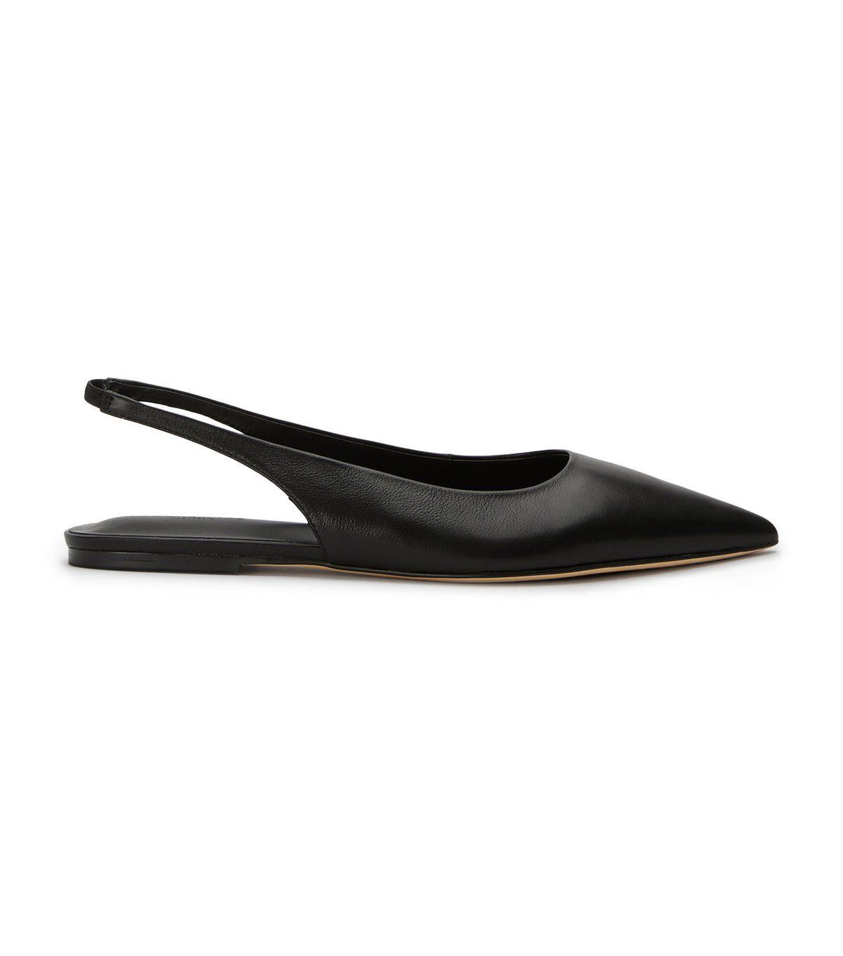 Javier Black Venice Flats | Tony Bianco