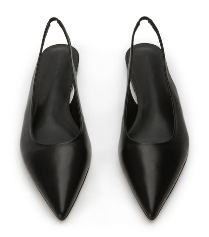 Javier Black Venice Flats | Tony Bianco