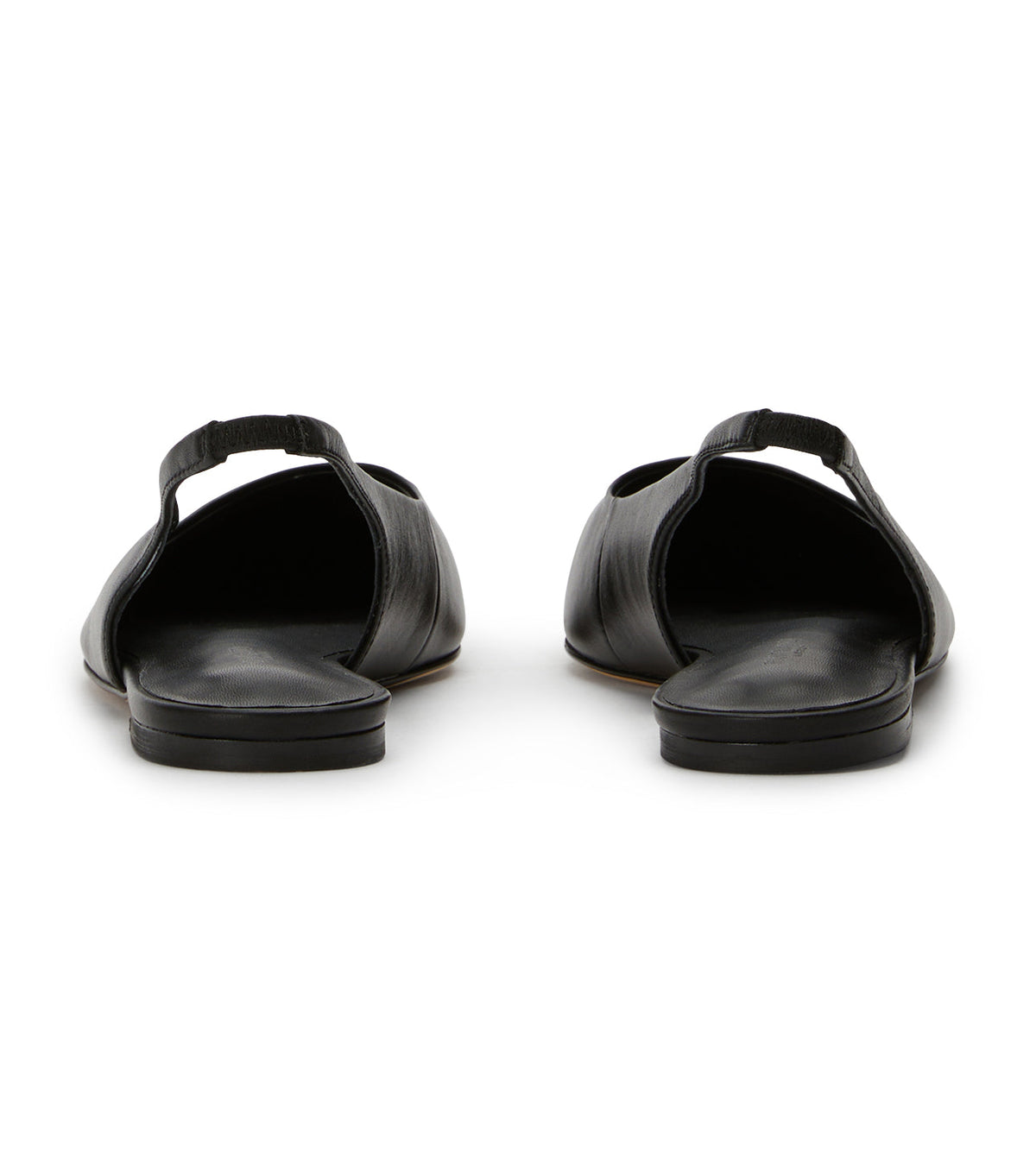 Javier Black Venice Flats | Tony Bianco