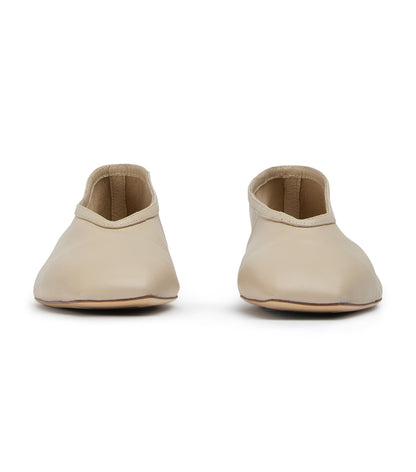 Bianca Vanilla Nappa Flats | Tony Bianco