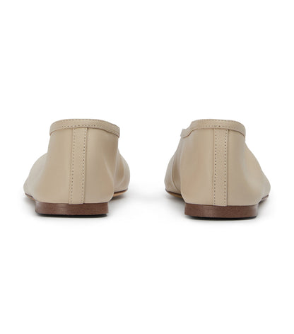Bianca Vanilla Nappa Flats | Tony Bianco