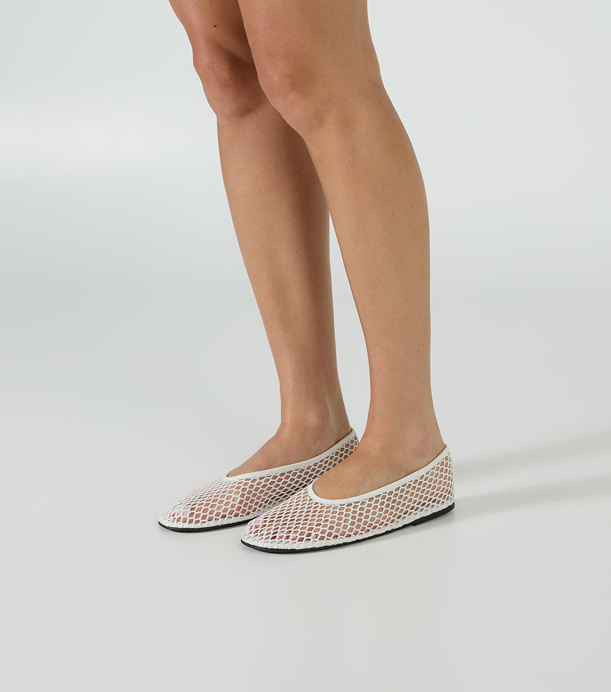 Mazey White Mesh | Tony Bianco