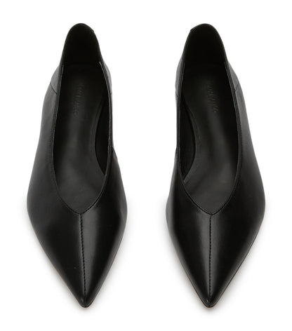 Joop Black Nappa Flats | Tony Bianco