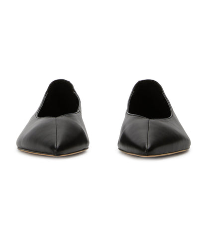 Joop Black Nappa Flats | Tony Bianco