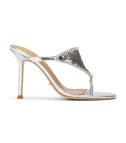 Demure Silver Glomesh | Tony Bianco