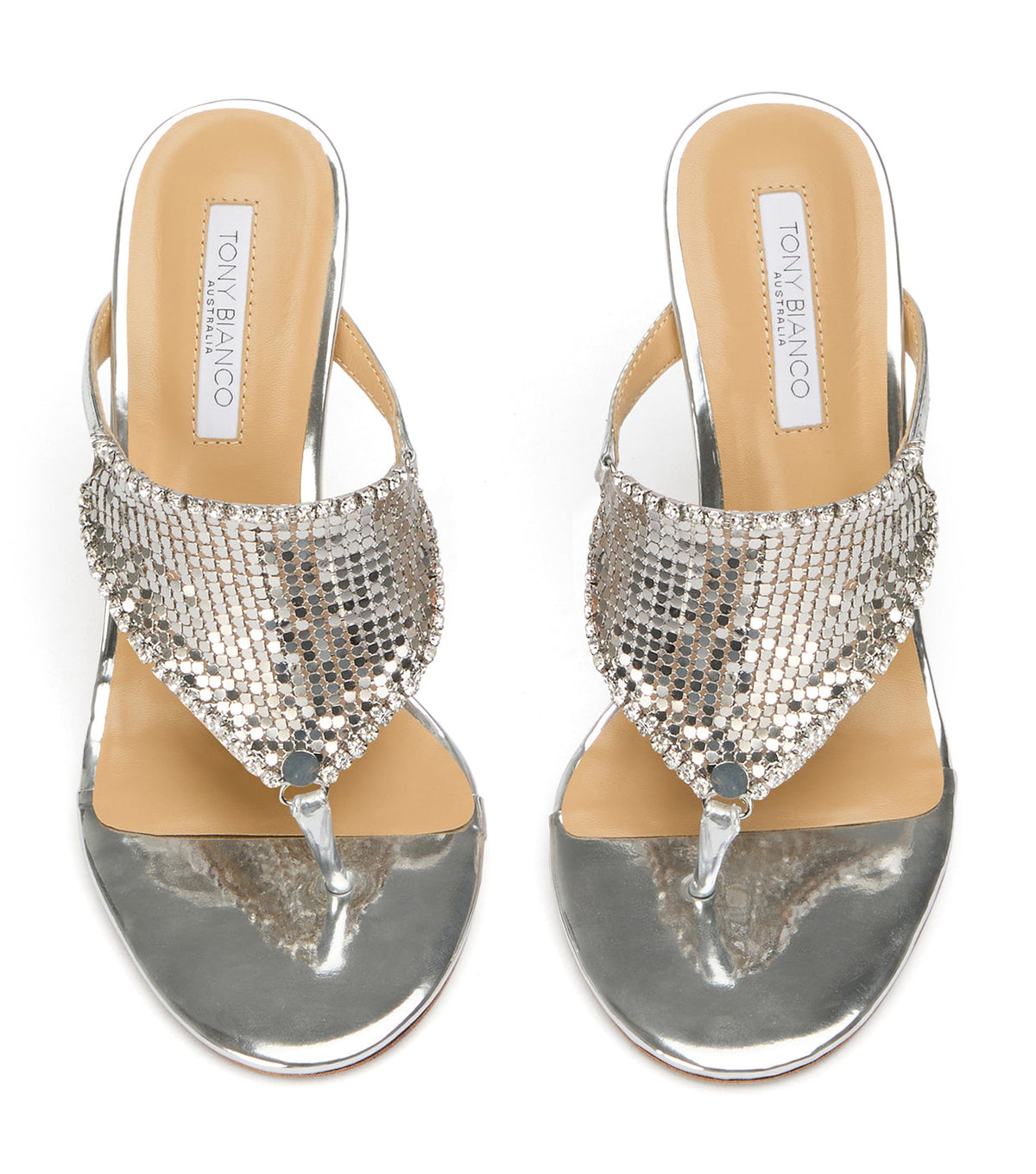 Demure Silver Glomesh | Tony Bianco