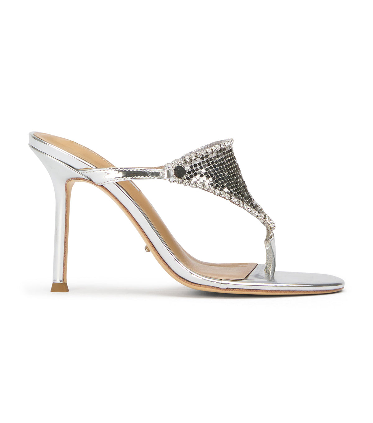 Demure Silver Glomesh | Tony Bianco