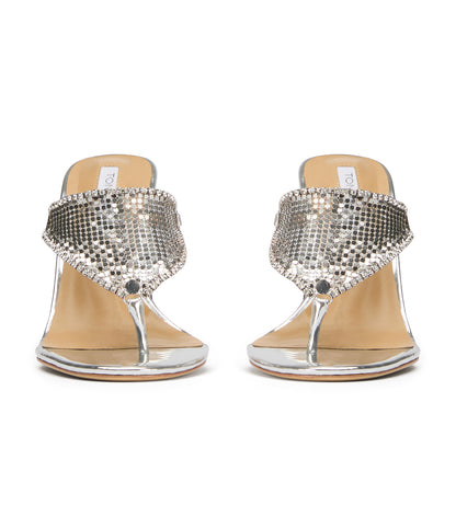Demure Silver Glomesh | Tony Bianco