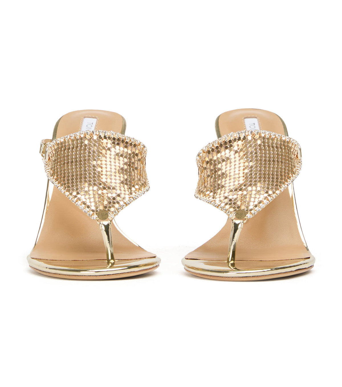 Demure Gold Glomesh | Tony Bianco