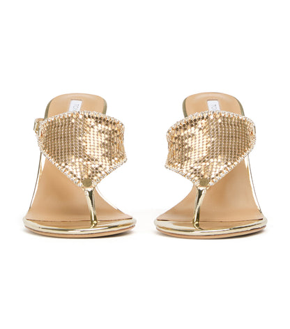 Demure Gold Glomesh | Tony Bianco