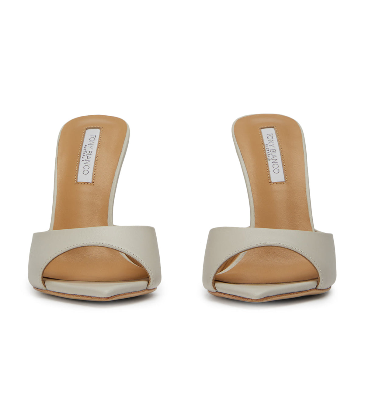 Malibu Dove Nappa Heels | Tony Bianco