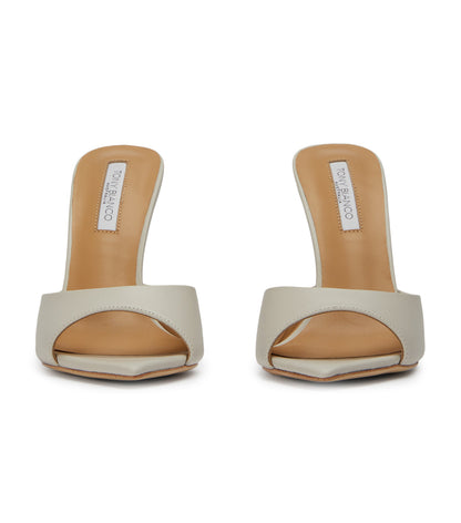 Malibu Dove Nappa Heels | Tony Bianco