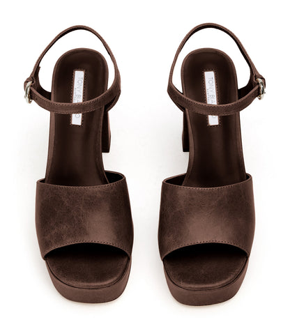 Farrah Choc Vintage | Tony Bianco