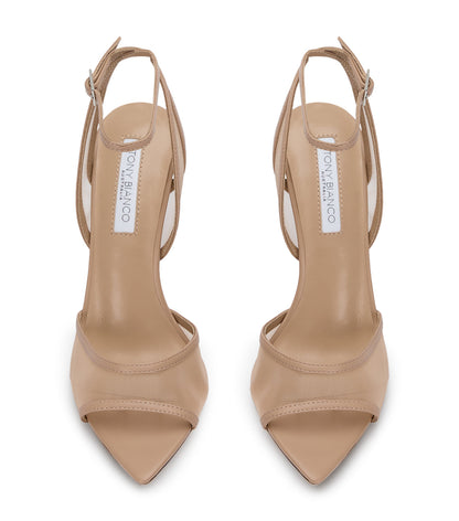 Miley Skin Nylon/Skin Heels | Tony Bianco