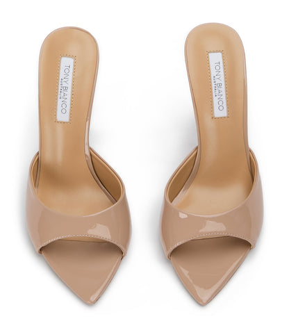 Malibu Coco Patent Heels | Tony Bianco