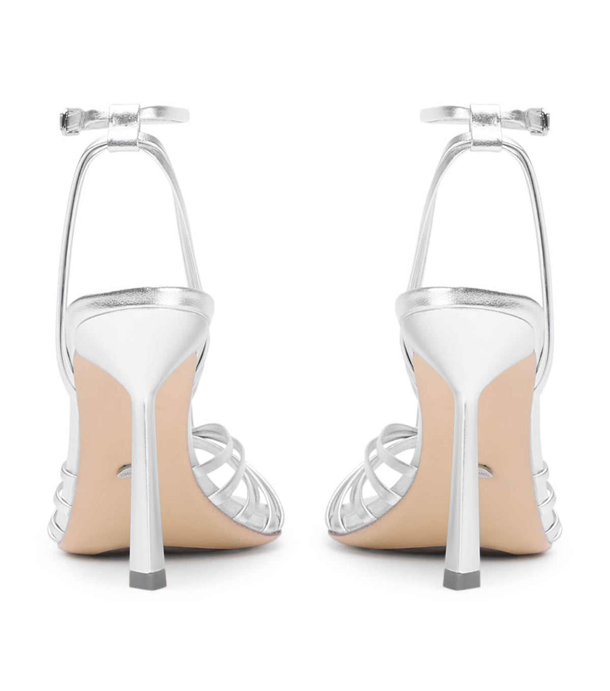 Maxos Silver Nappa Metallic | Tony Bianco