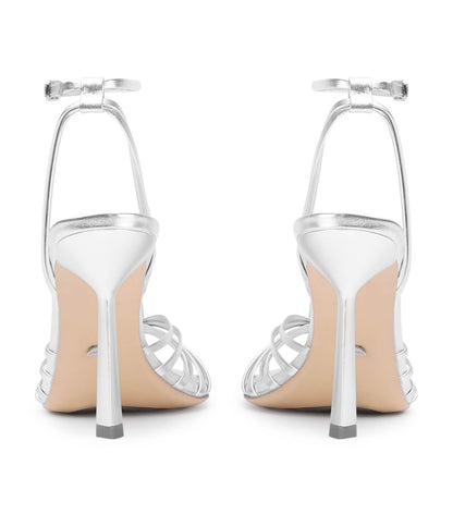 Maxos Silver Nappa Metallic | Tony Bianco