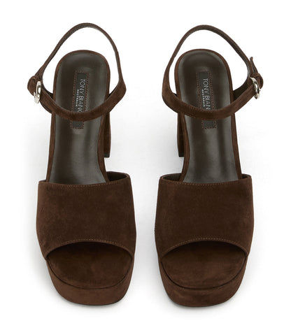 Farrah Espresso Suede | Tony Bianco