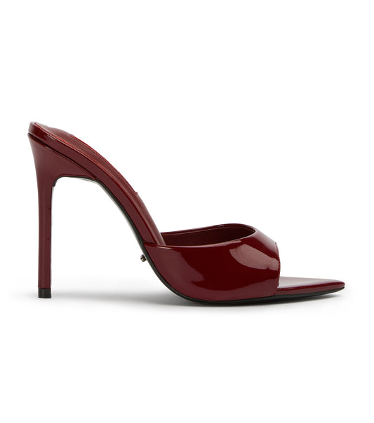 Malibu Bordeaux Patent Heels | Tony Bianco