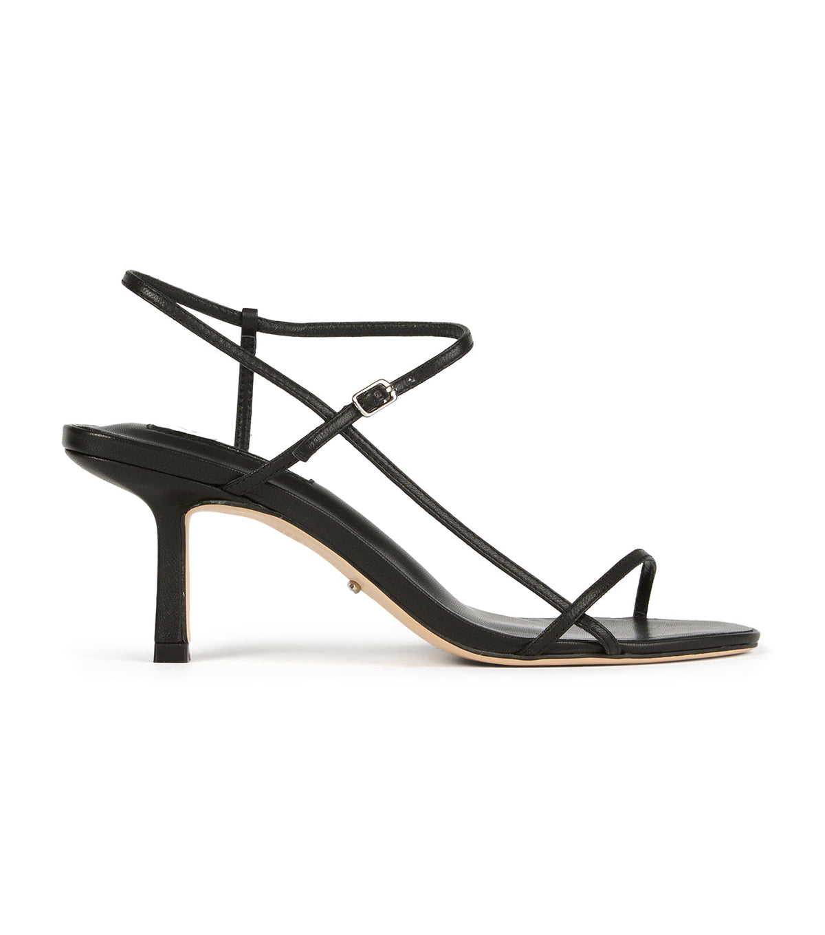 Caprice Black Kid Heels | Tony Bianco