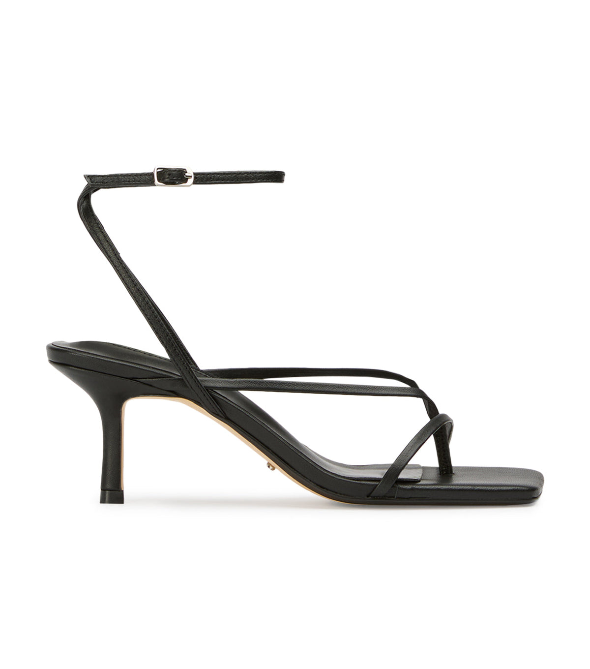 Avi Black Nappa Heels | Tony Bianco