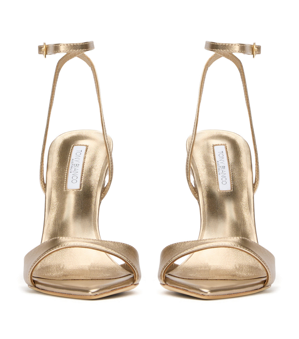 Molly Amber Nappa Metallic | Tony Bianco