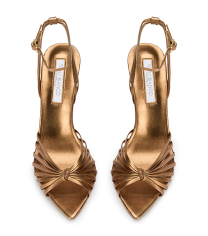 Maxos Bronze Nappa Metallic | Tony Bianco