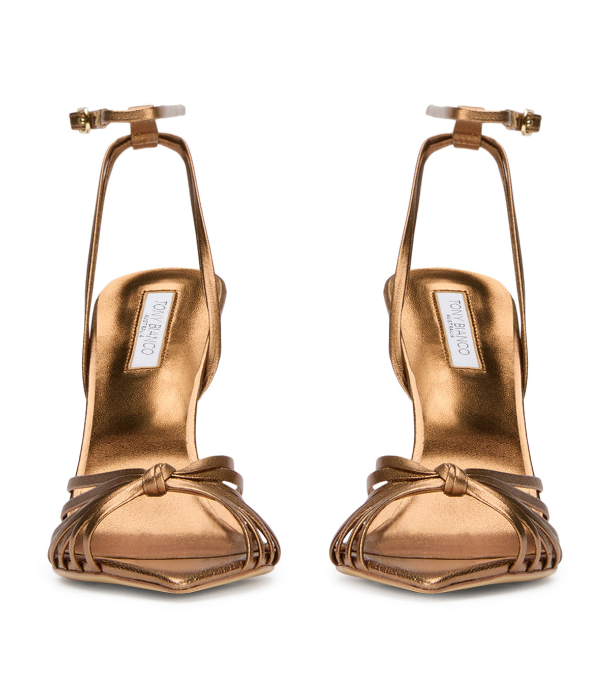 Maxos Bronze Nappa Metallic | Tony Bianco
