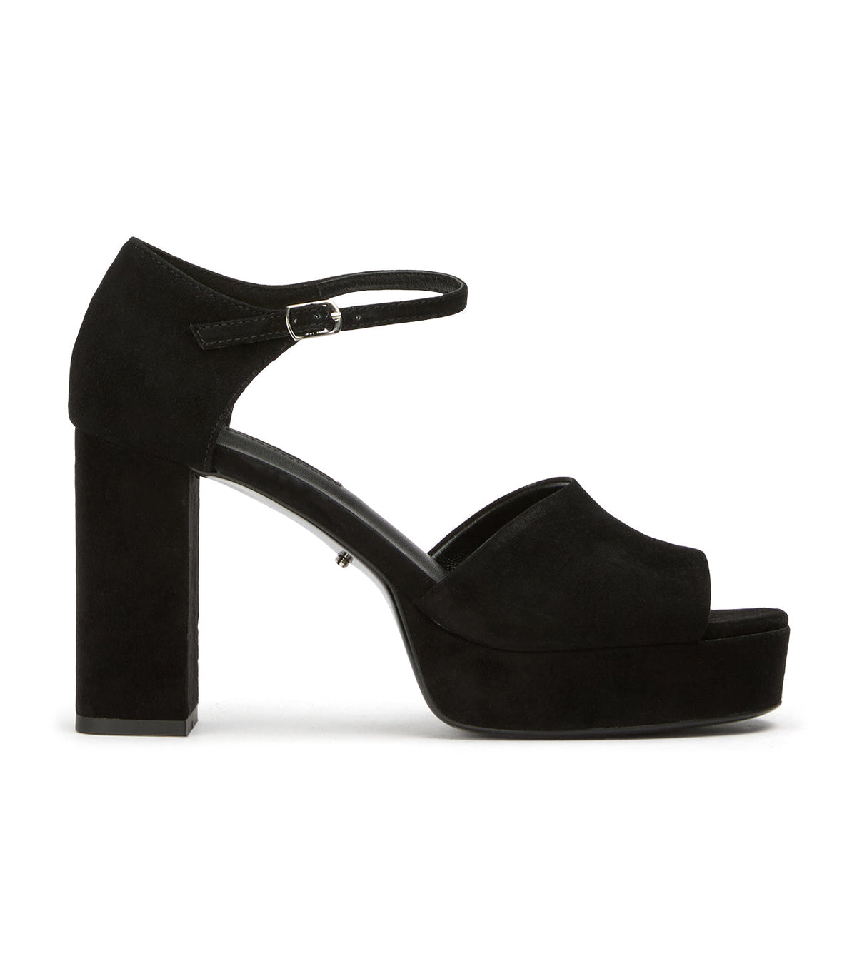 Flash Black Suede | Tony Bianco
