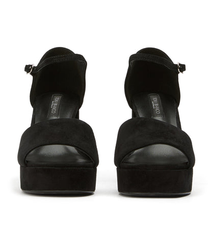 Flash Black Suede | Tony Bianco