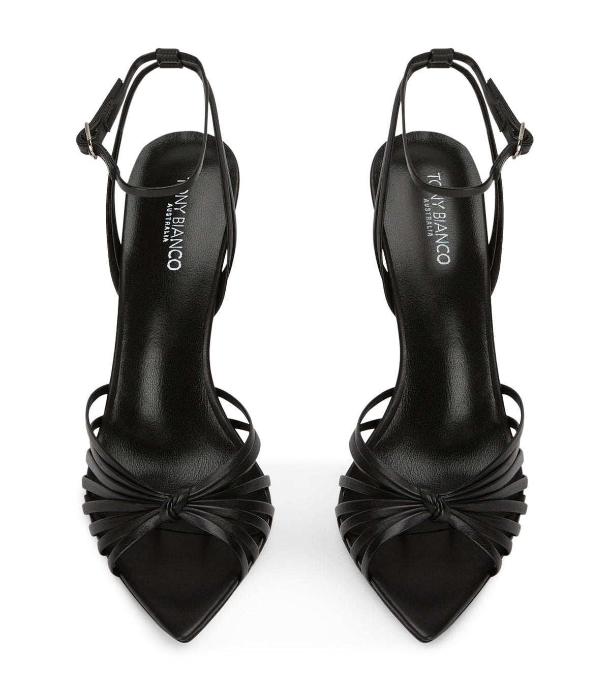 Maxos Black Como Heels | Tony Bianco